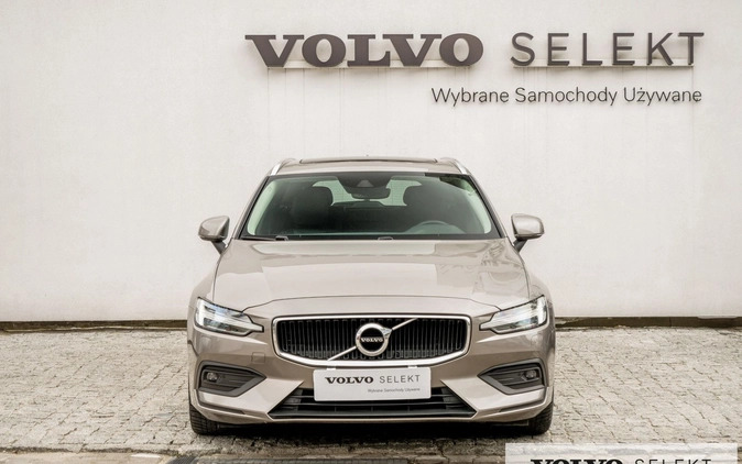 Volvo V60 cena 114900 przebieg: 121660, rok produkcji 2019 z Pilawa małe 596